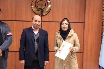 تجلیل از تیم های ورزشی کارمندان